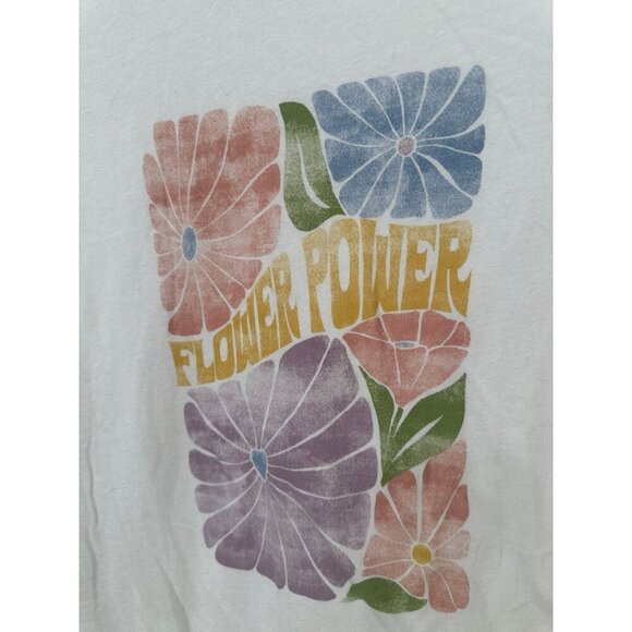 Old Navy every wear women’s size large flower power shirt - Picture 3 of 7